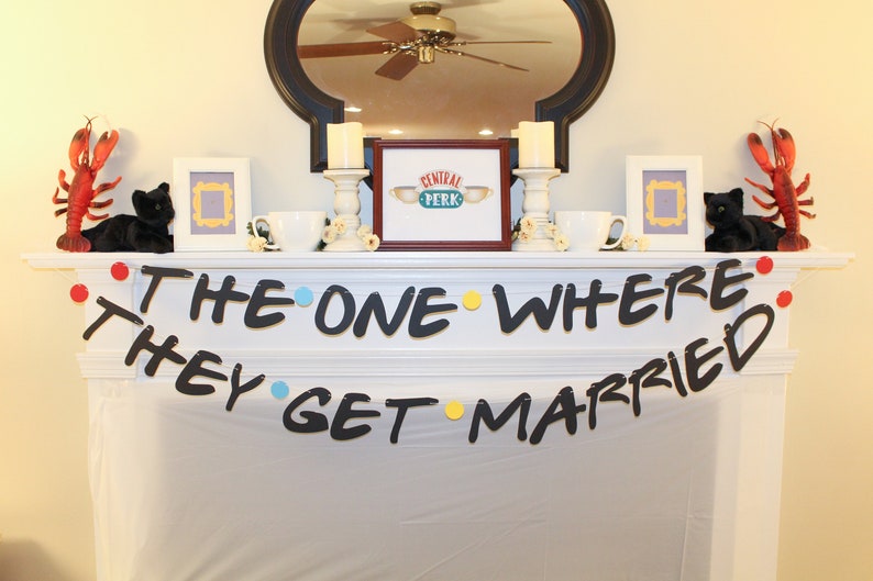 friends bridal shower decorations
