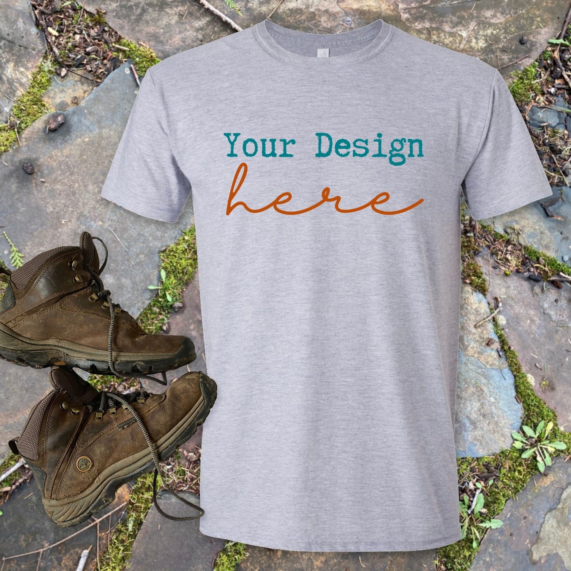 Download Sport GreyGildan 64000 T-shirt Mockups T shirt mocks | Etsy