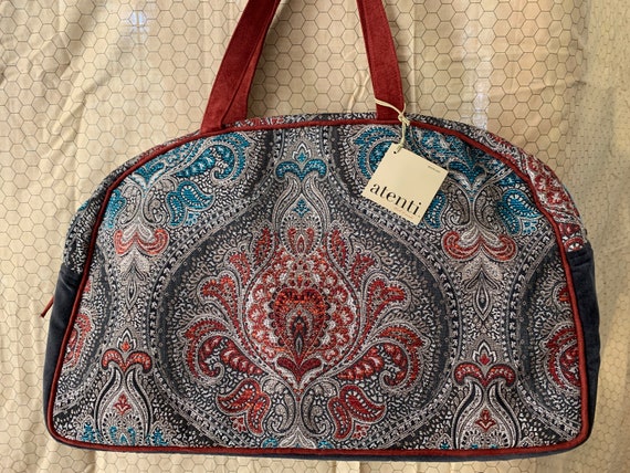 Atenti Overnight Bag Tapestry - Etsy