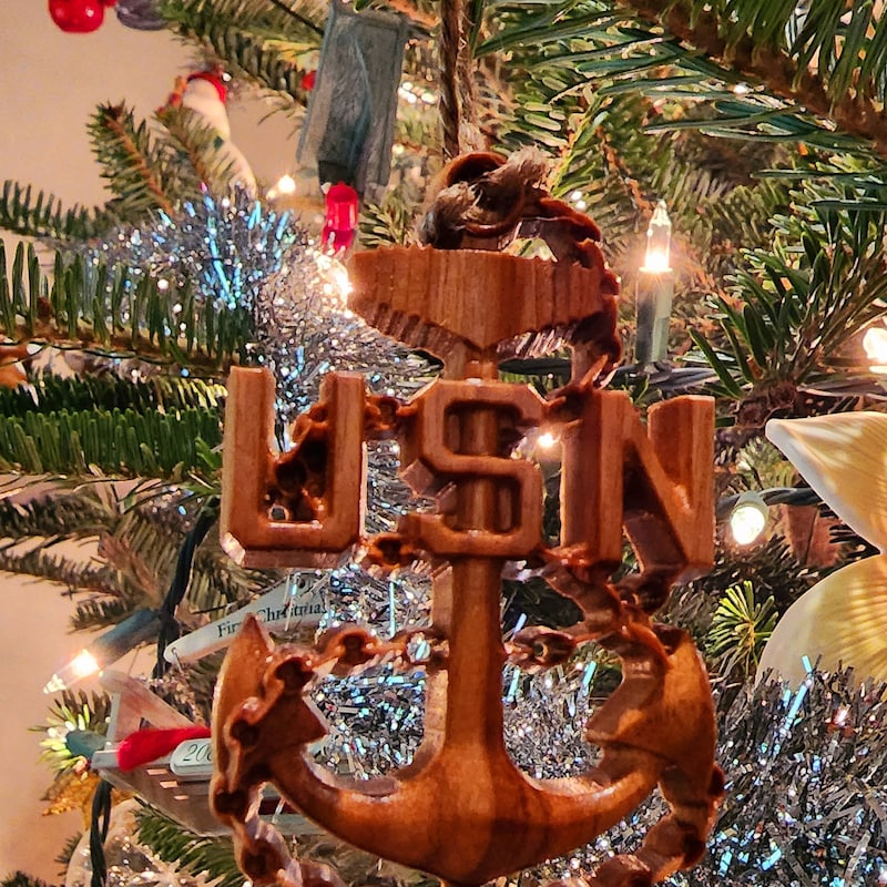 Navy Ornaments - Etsy
