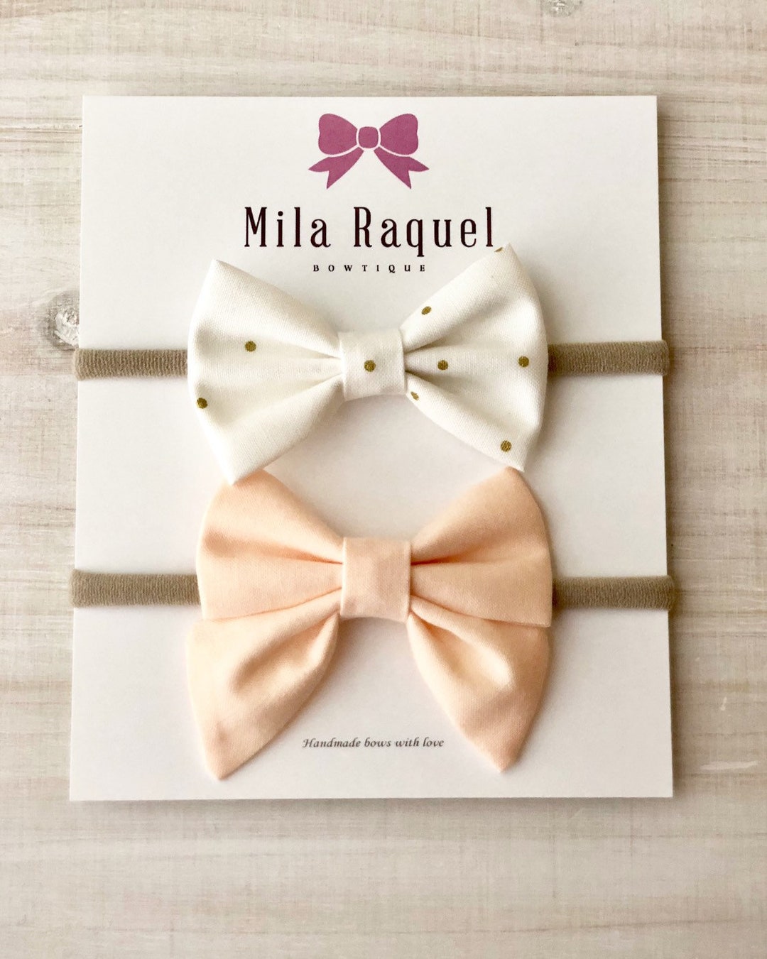 5 Fasce Per Capelli Fiorellini Morbide - Per Neonatine E Bambine - Foto 3