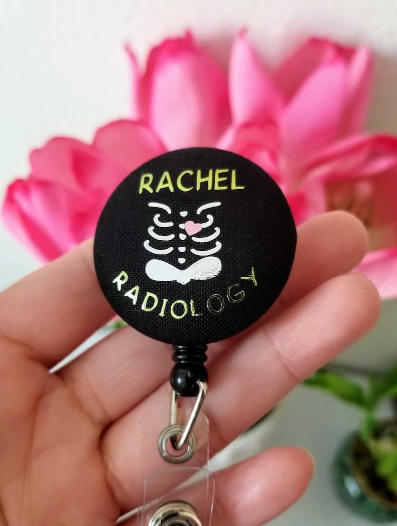 Custom Made RADIOLOGY Badge Reel Holder Etsy