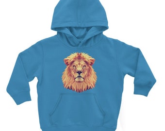 Lion Face Classic Kids Hoodie