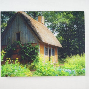Blank greeting card from photo, Carte de voeux vierge à partir d'une photo