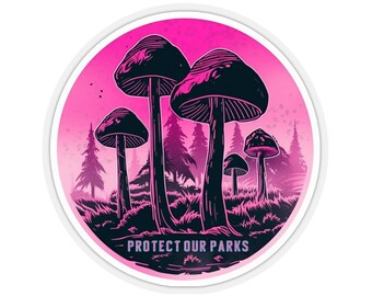Protect Our Parks - Sticker - Joe Rogan, Shane Gillis, Ari Shaffir, Mark Normand