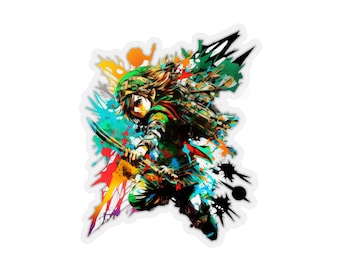 Link Slow Motion Bow - Sticker - Zelda