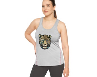 Jacksonville Jaguar Fierce - Women's Racerback Sports Top