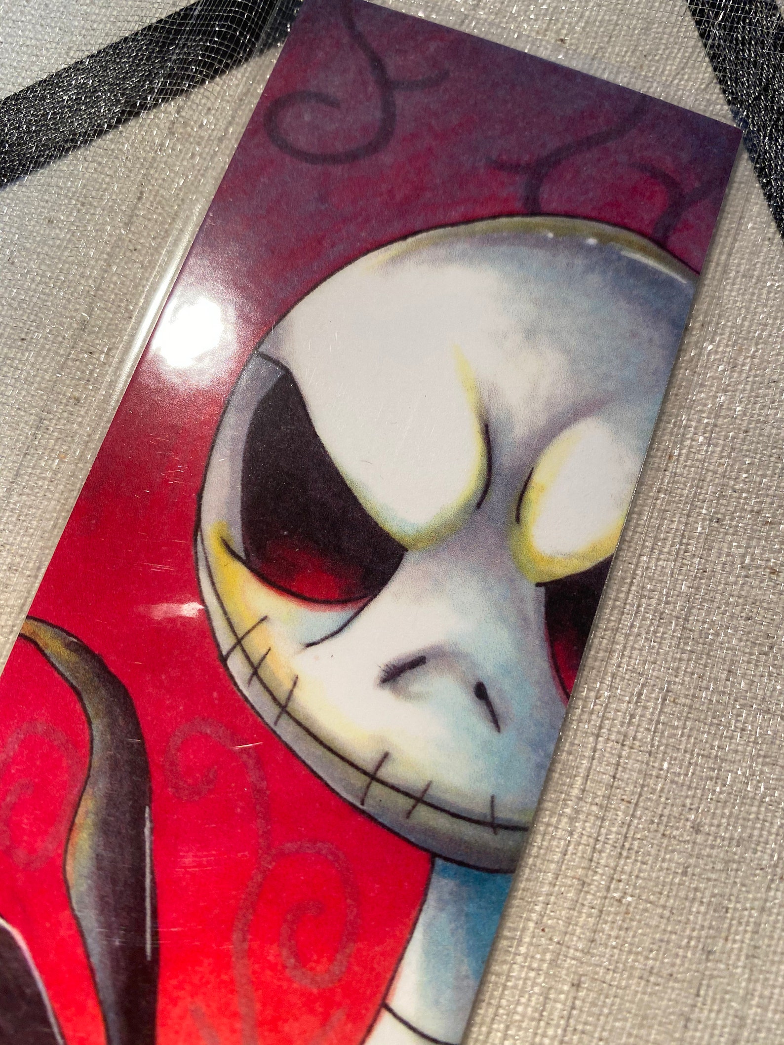 Jack Skellington Bookmark 1 Art Print the Nightmare Before - Etsy
