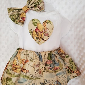 Winnie the Pooh Skirt Set
