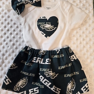 Philadelphia Eagles Baby Girl Clothing Set