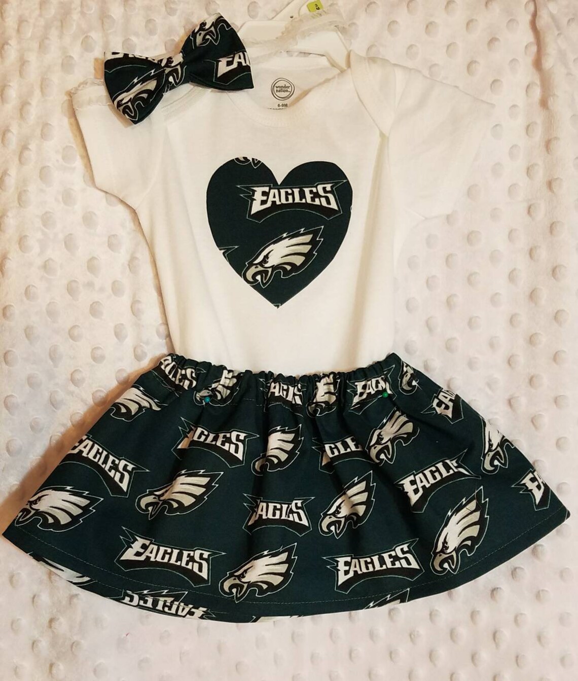 Philadelphia Eagles Baby Girl Clothing Set Etsy