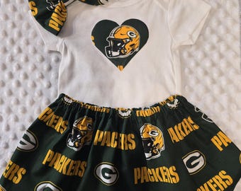 Packers Baby Girl Clothing.