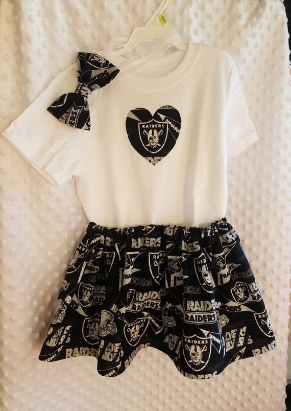 Raiders Baby Girl Clothing Set Etsy
