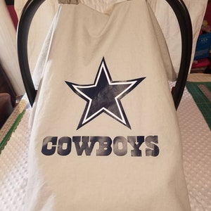 Dallas Cowboys Carseat cover/Canopy