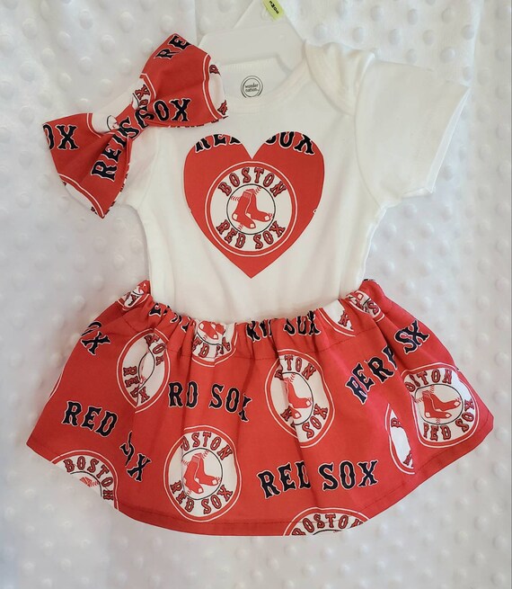 red sox baby girl clothes