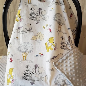 Winnie the Pooh Carseat Cover/Canopy