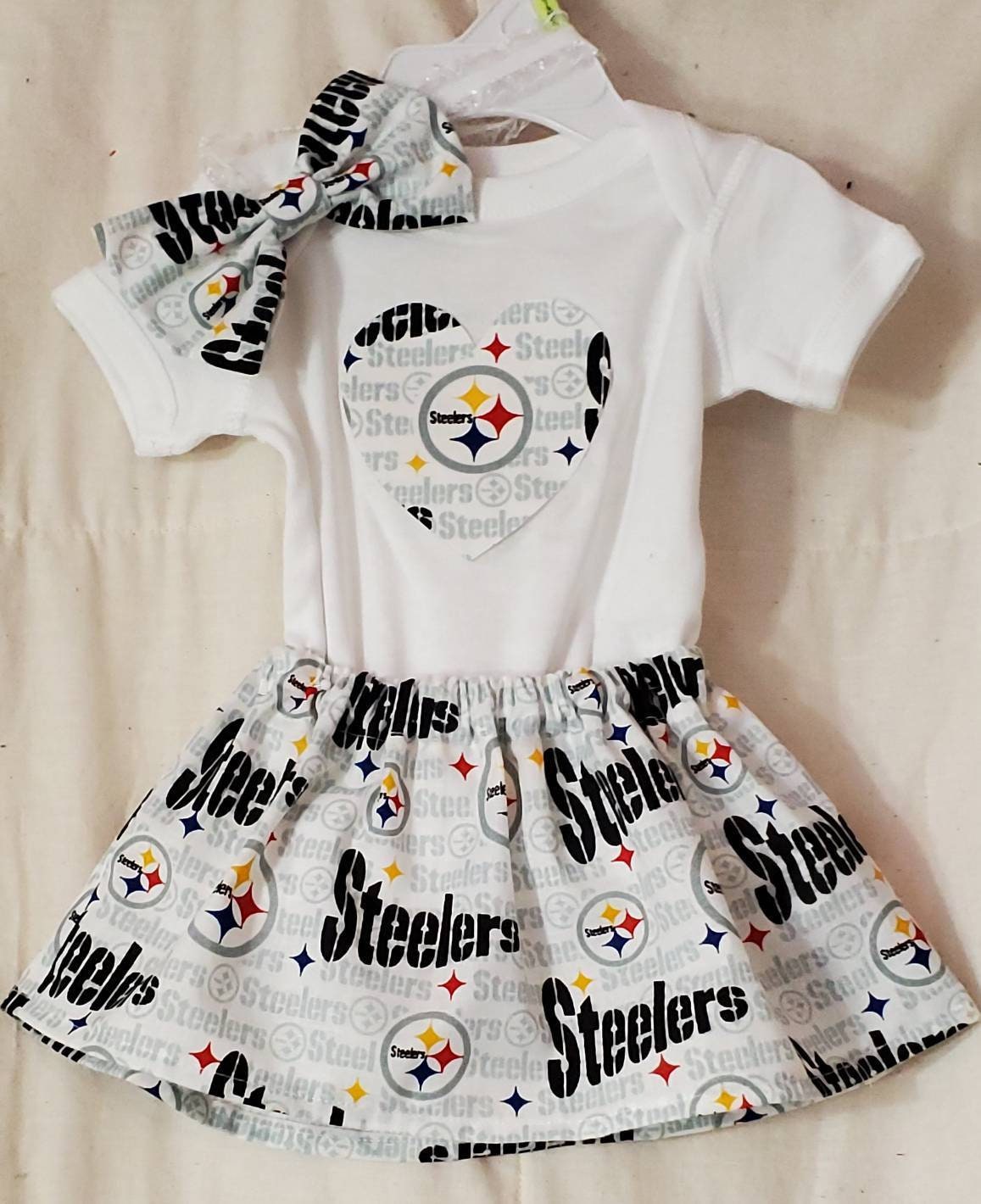 Steelers Custom Infant Home Jersey