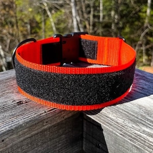 Patch Collar, Hook and Loop, Tactical Collar, Search and Rescue, Do Not Pet, Working K9, Adjustable Dog Collar, Heavy Duty 1 in 1.5 in 2 in