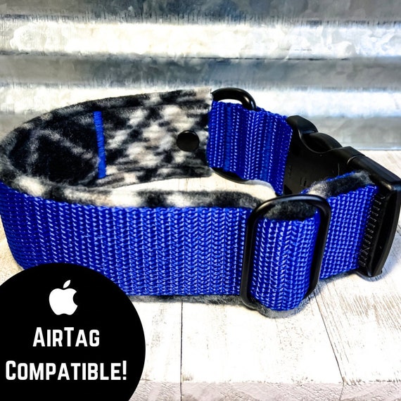 Airtag Dog Collar, with GPS Tracking Dog Collar, Apple Airtag for Dogs,  Comfortable and Adjustable Dog