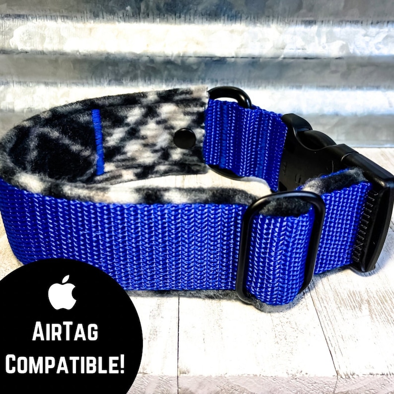 Airtag Holder Dog Collar Hidden Airtag Collar GPS Tracking Etsy