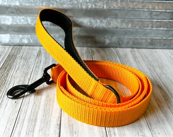 Tweekleurige hondenriem, geborduurde hondenriem, gepersonaliseerde riem, aangepaste riem voor honden, verkeershandvat, bijpassende set riem en halsband