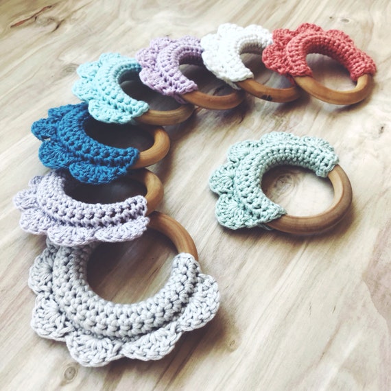 crochet baby teether