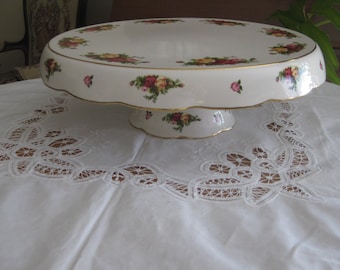 Royal Albert OLd Country Roses - 2 in 1  - cake stand or chip and dip