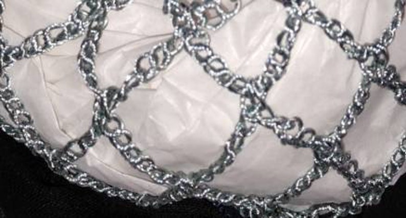 Horse show hair bun cover Sassy Bun Netting and beading options Gray Velvet and Clear Opalescent Czech Beads