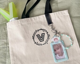 NCT WAYV WEISHEN V LOGO Tote Bag for Sale by maehayashi