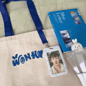 Wonho Tote Bag with Keychain Strap