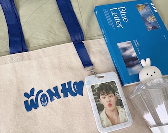 Wonho Tote Bag with Keychain Strap