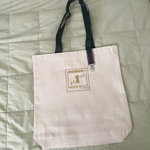 Ateez With U Tote Bag With Keychain Strap - Etsy