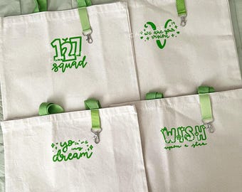 NCT WISH サイン入りトートバッグ NCT WISH サイン入りトートバッグ NCT WISH サイン入りトートバッグ