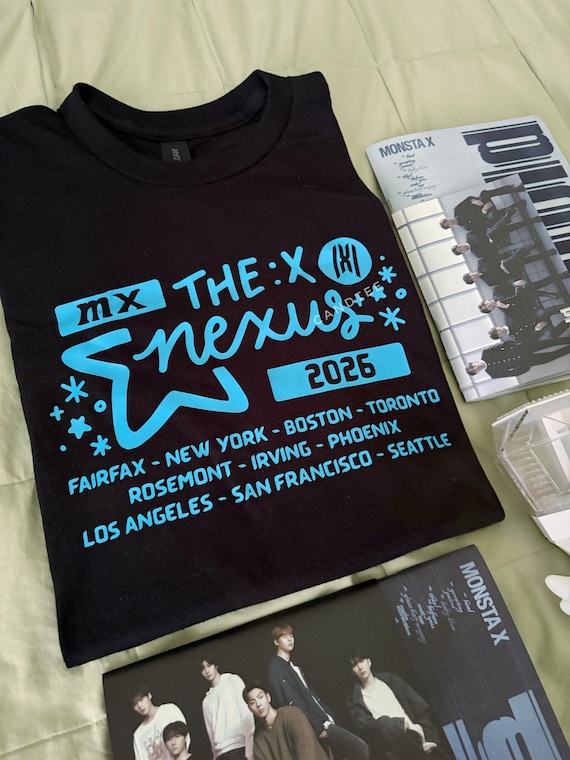 Monsta X Nexus 2026 North America Tour Shirt - Etsy