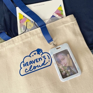 Seventeen Heaven's Cloud Tote Bag with Keychain Loop