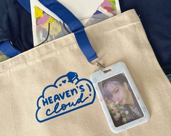 Seventeen Heaven's Cloud Tote Bag with Keychain Loop
