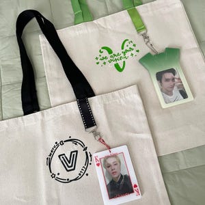 WayV 0117 Tote Bag with Keychain Strap