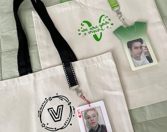 WayV 0117 Tote Bag with Keychain Strap