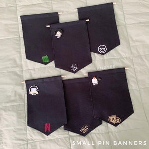 Small Kpop Pin Banners