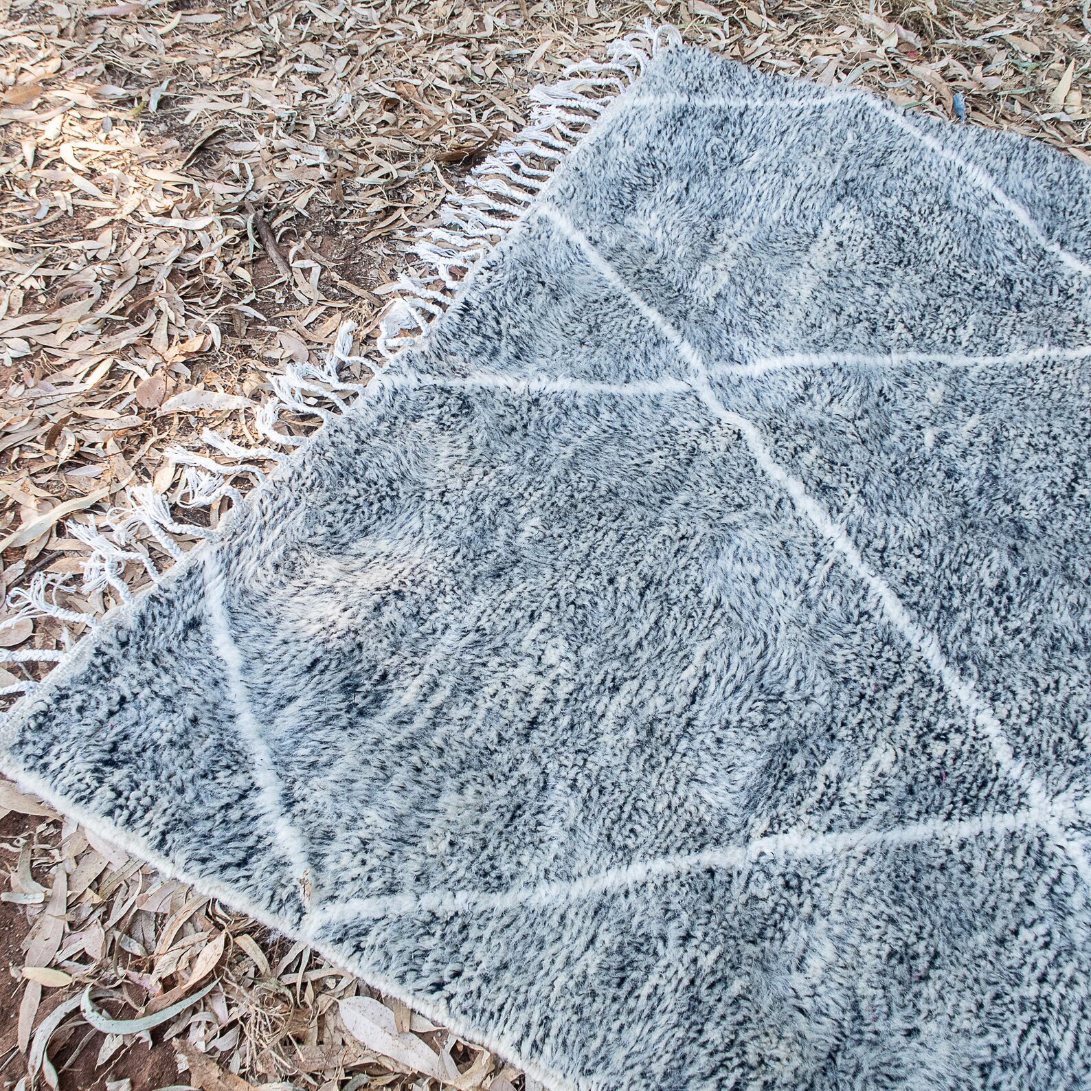 Custom Morocco Rug Gray Moroccan Rug 8x10 Beni Ourain Rug Etsy