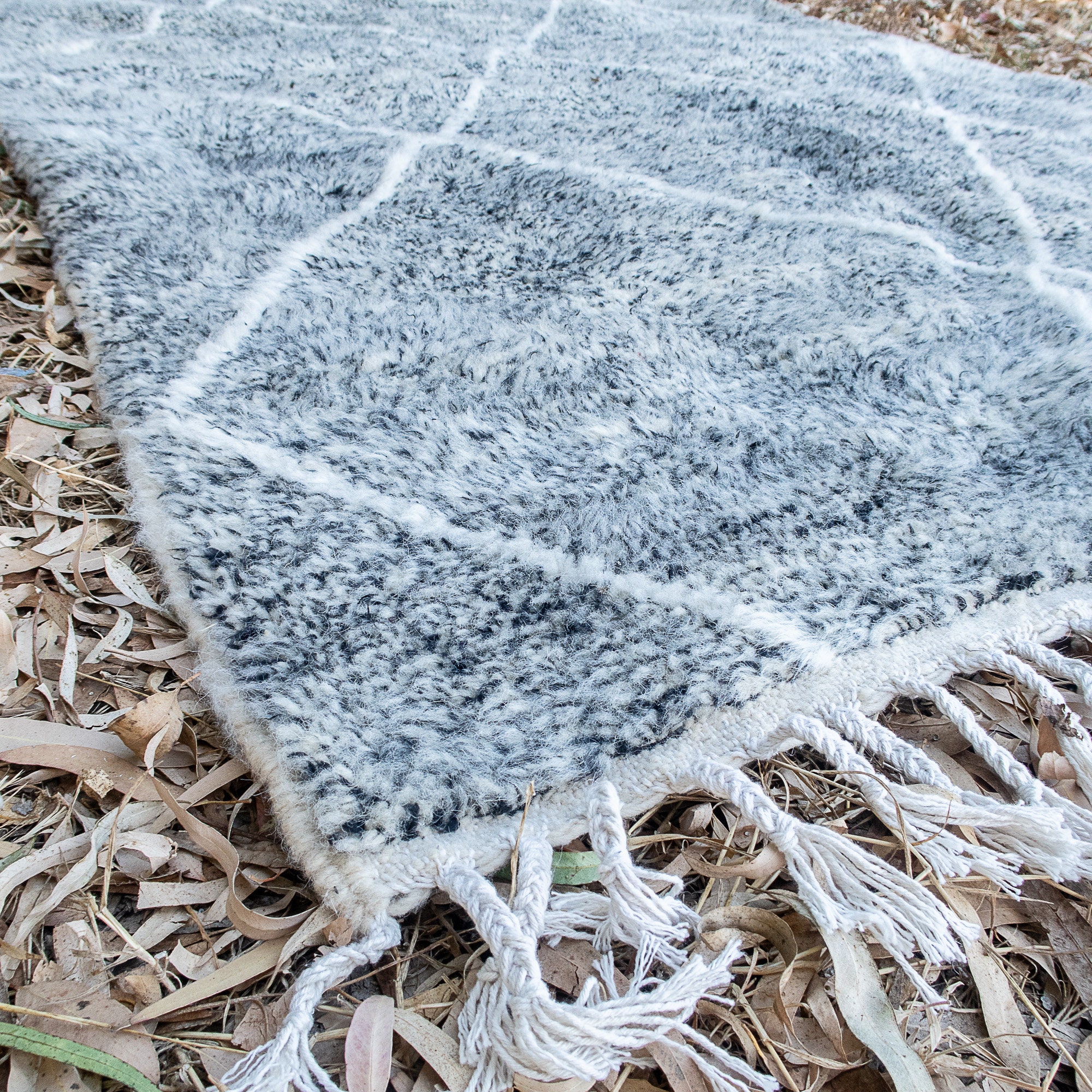 Custom Morocco Rug Gray Moroccan Rug 8x10 Beni Ourain Rug Etsy