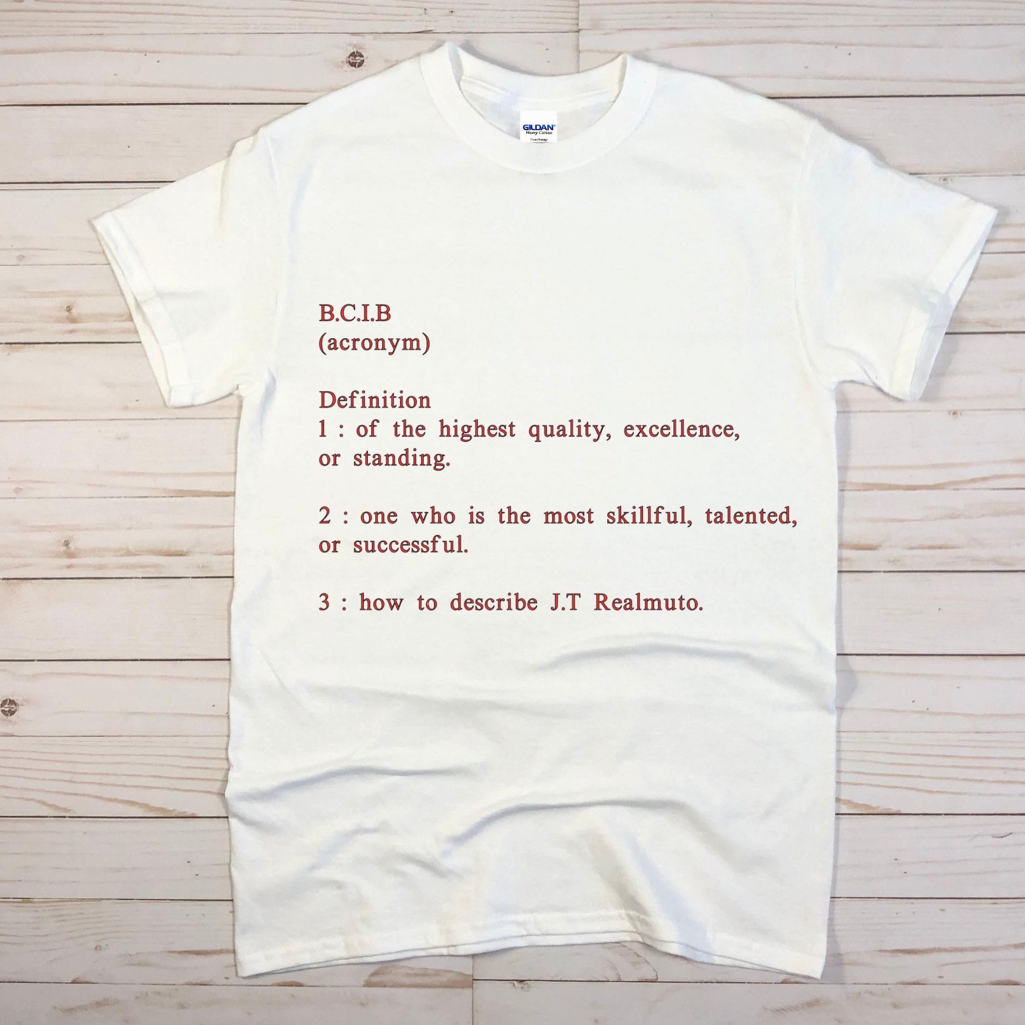 JT Realmuto Essential T-Shirt by raffrasta
