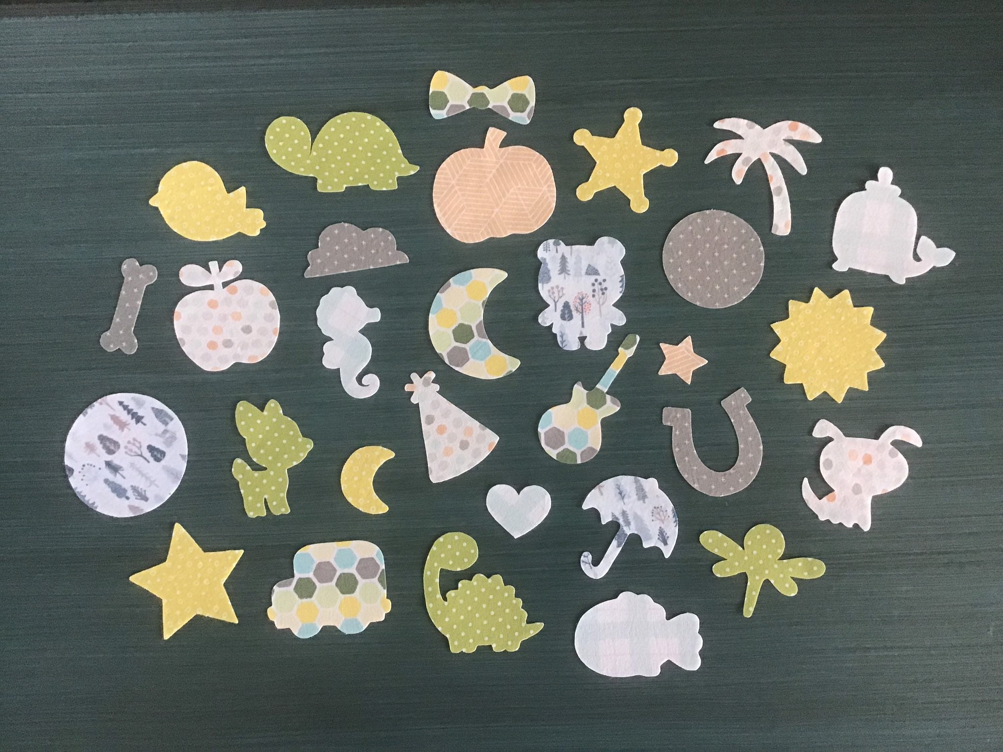 Bib Decorating Kit for Baby Shower Activity IronOn Decals Etsy