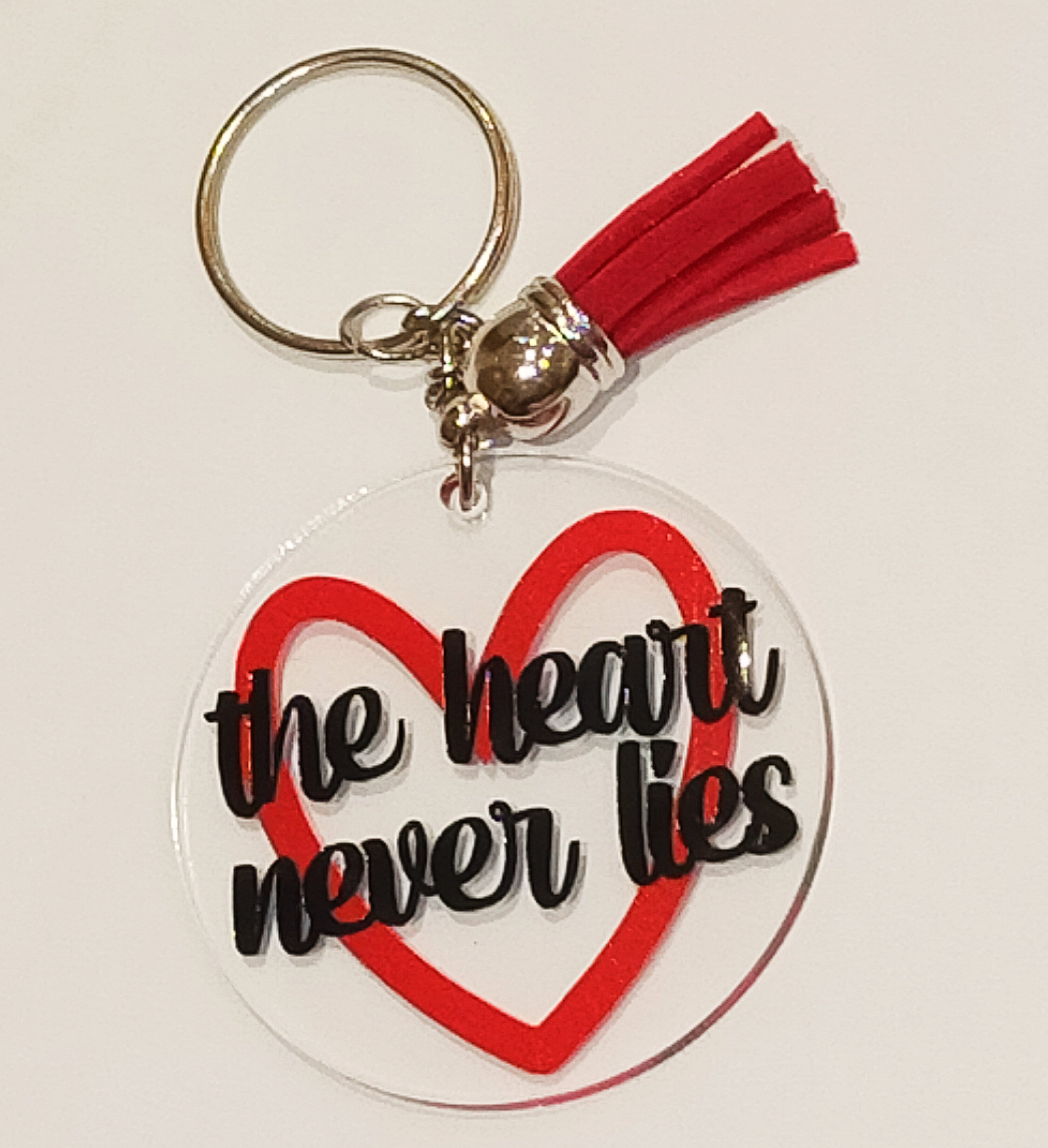 The Heart Never Lies McFly Inspired Keyring / Keychain With | Etsy