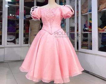 アリエル ブロードウェイ ドレス コスチューム、アリエル ピンク