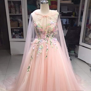 Light Pink Prom Dress, Sweets Pink Dress, Beautiful Lace Dress, bridesmaid Dress, Quinceanera Dress, Sweets 16 Dress,