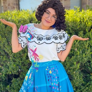 Mirabel Costume - Embroideries Encanto - Mirabel Madrigal - Disney inspired Costume - High quality Mirabel Costume