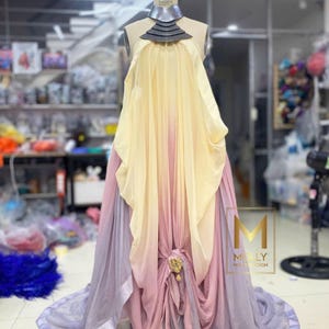 Padme Lake Dress, Padme Adult Gown, Costume Inspired, Stars Wars Cosplay, Padme Amidala