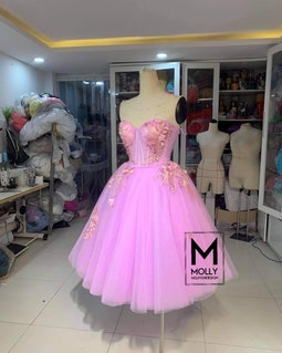 black off the shoulder prom dress Velvet Elegant Lace-up Dress, Black Prom – Cutedressy tiered ruffles of the Colorful Floral Print Midi portia and scarlett prom Color:Fairy Paisley