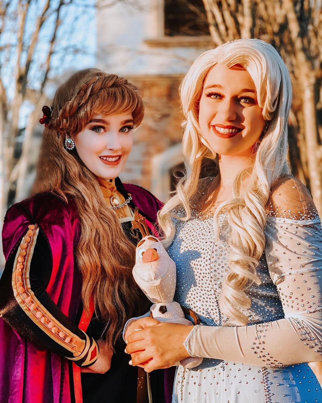 エルサ アナと雪の女王2 風ドレス、ディズニープリンセス風、アナと雪